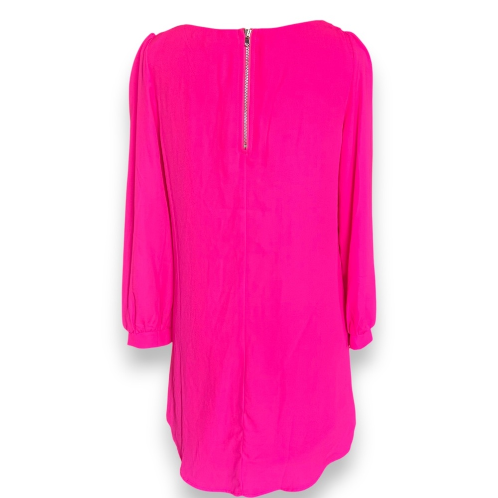 NECESSARY hot pink long sleeve dress size S NWT - Picture 3 of 8